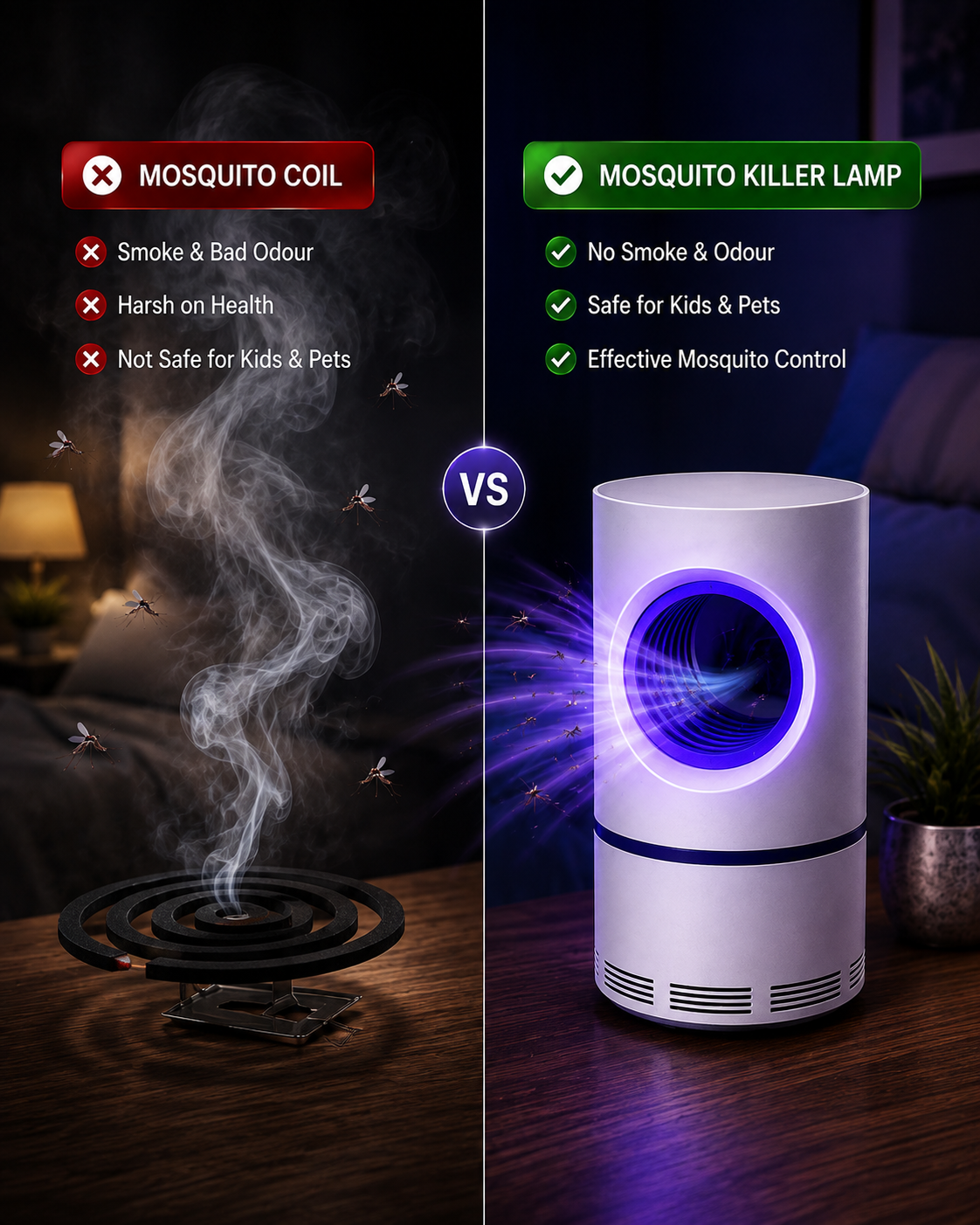 Electronic Mosquito Killer Machine Lamp