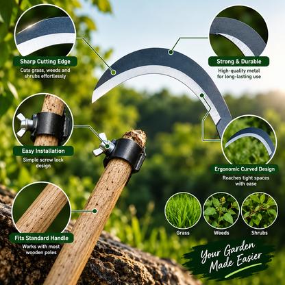 Portable Grass Sickle Cutter Head